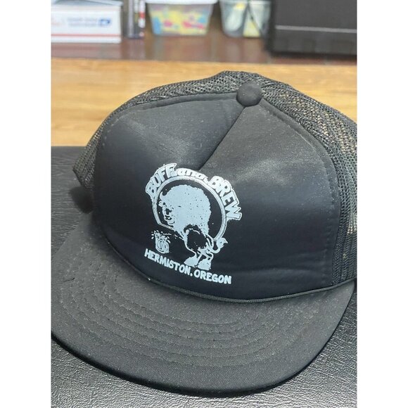 Yupoong  Classic‎ Trucker Cap Meshback Snapback  Buff And Brew Hermiston Oregon - Picture 1 of 5